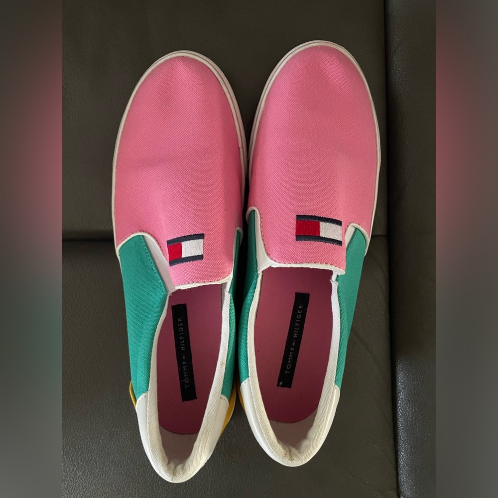 Tommy Hilfiger slip on shoes